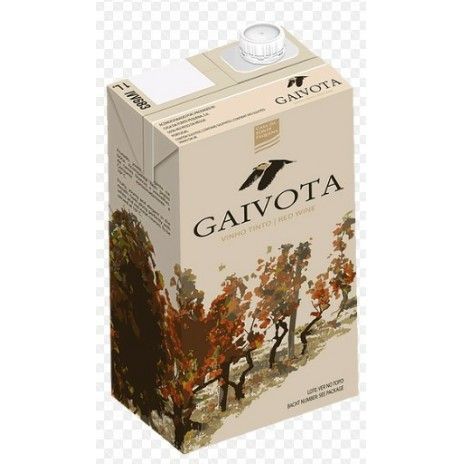 Vinho branco gaivota tetra 1l