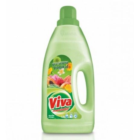 Amaciador roupa viva 1,5l frescura tropical