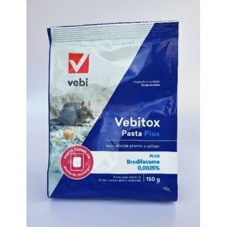 Raticida vebitox pasta 150gr