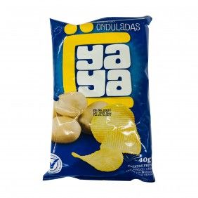 Batata frita yaya 40gr ondulada sal
