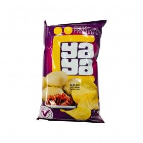 Batata frita yaya 40gr ondulada presunto