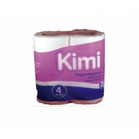 Papel higienico kimi fdupla 4 rolos