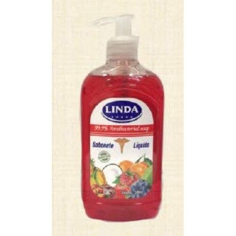 Sabonete liquido linda 500ml laranja