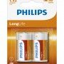 Pilhas philips zinco c r14l2b/97 2un Pilhas philips zinco c r14l2b/97 2un