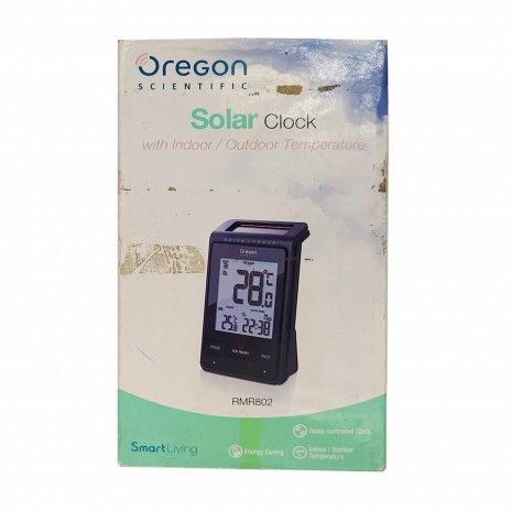 Relgio solar preto oregon rmr802