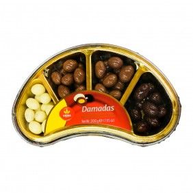 Amendoas chocolate vieira castro damadas 200gr