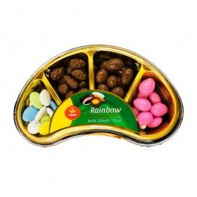 Amendoas chocolate vieira castro rainbow 200gr