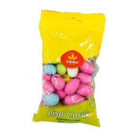 Amendoas vieira castro lisa cores 200gr
