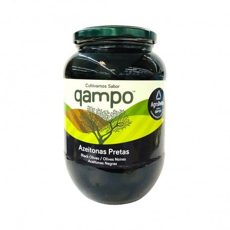 Azeitona oxidada qampo frasco 500gr