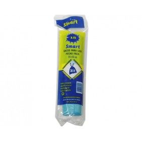 Saco lixo 30l perfumado azul smart 55x55 15un