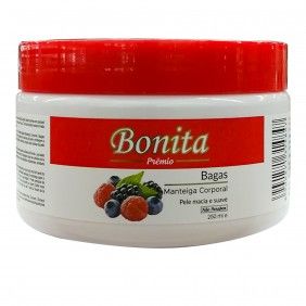 Creme corporal bonita 250ml berries