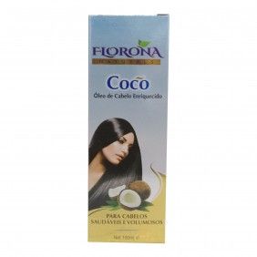 Oleo capilar florona 100ml leite coco