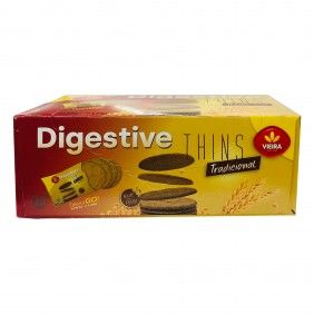 Bolacha digestiva vieira castro 174gr thins tradicional